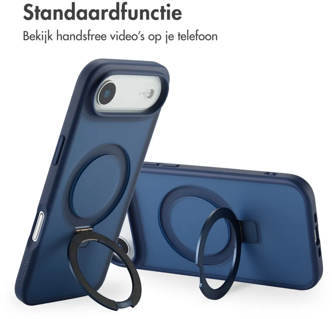 Accezz iPhone 17 Air Hoesje - MagSafe Blauw