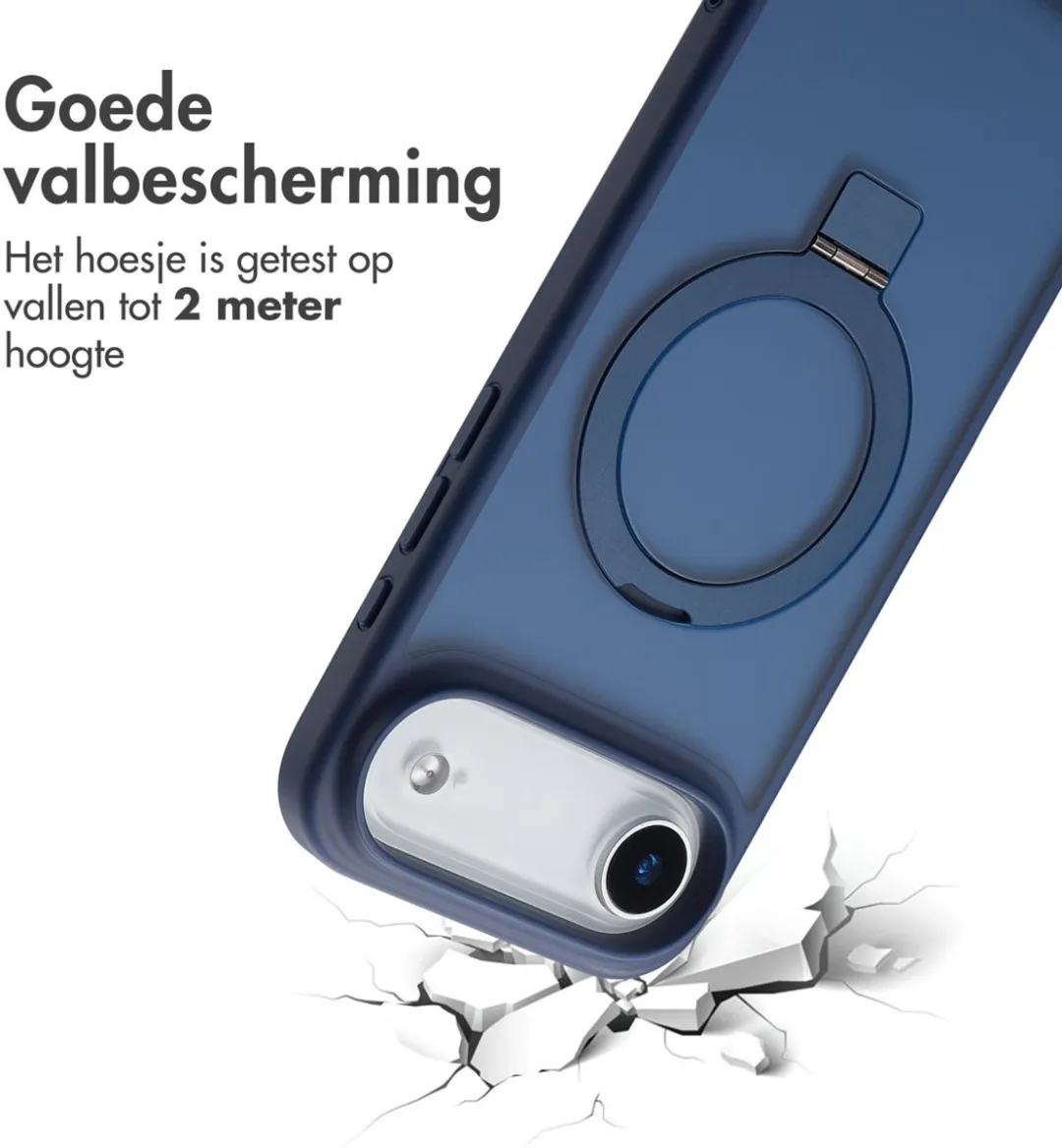 Accezz iPhone 17 Air Hoesje - MagSafe Blauw