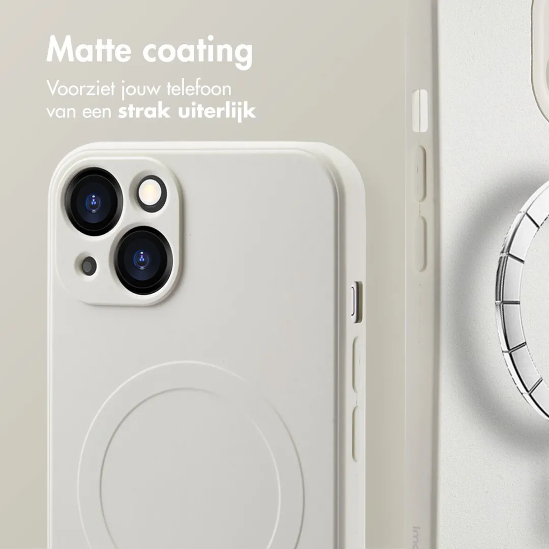 Imoshion Hoesje iPhone 13 - Beige - MagSafe