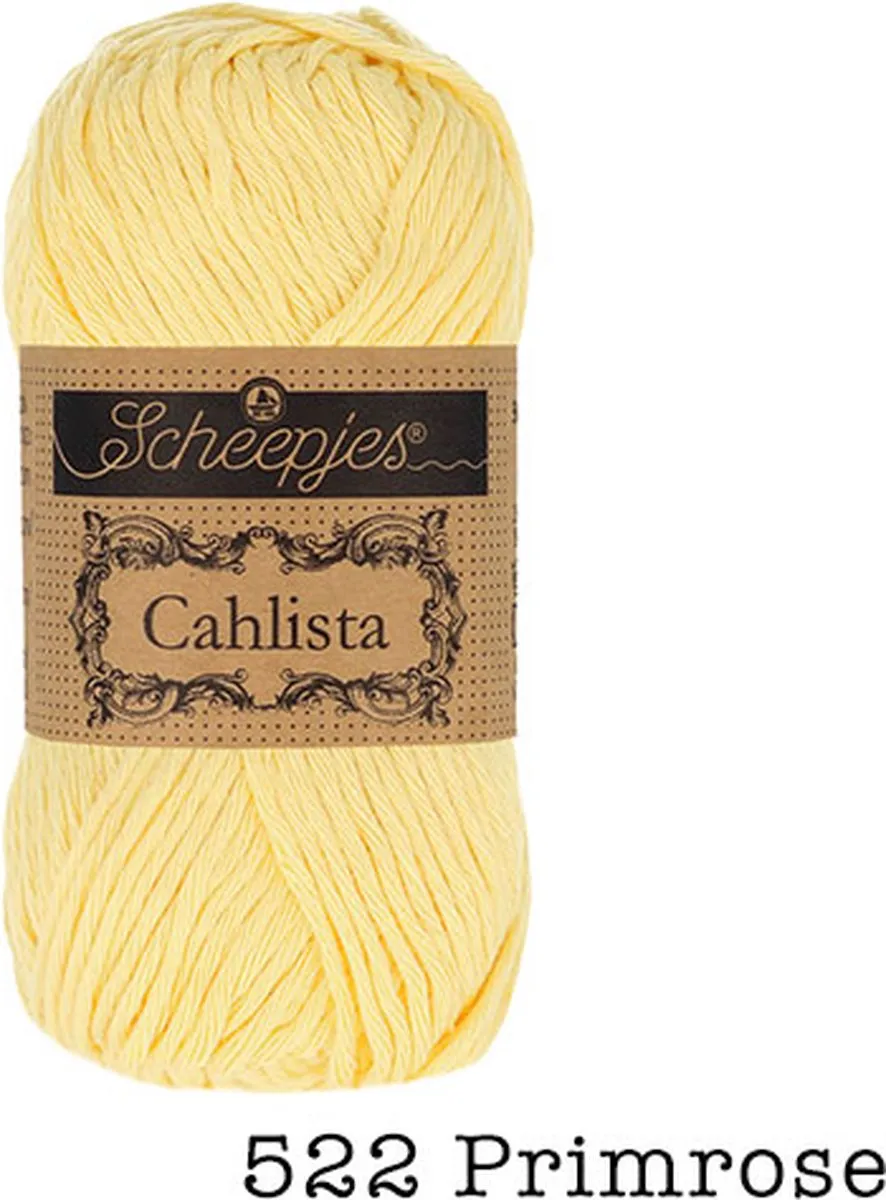 Scheepjes Cahlista Primrose (522) Wol