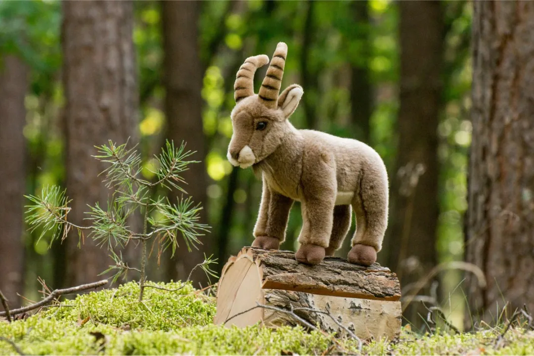 Teddy Hermann Knuffeldier Steenbok - Bruin