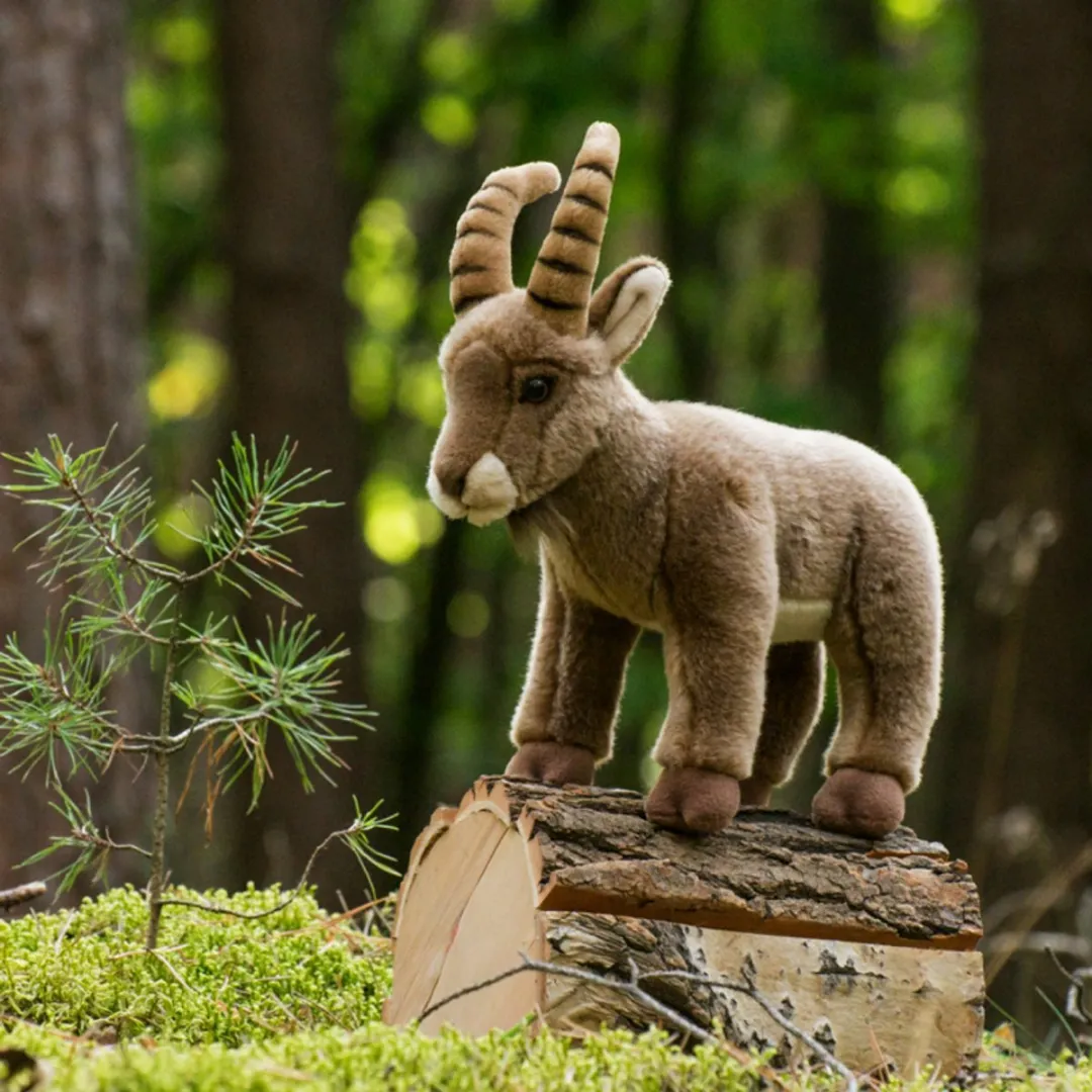 Teddy Hermann Knuffeldier Steenbok - Bruin