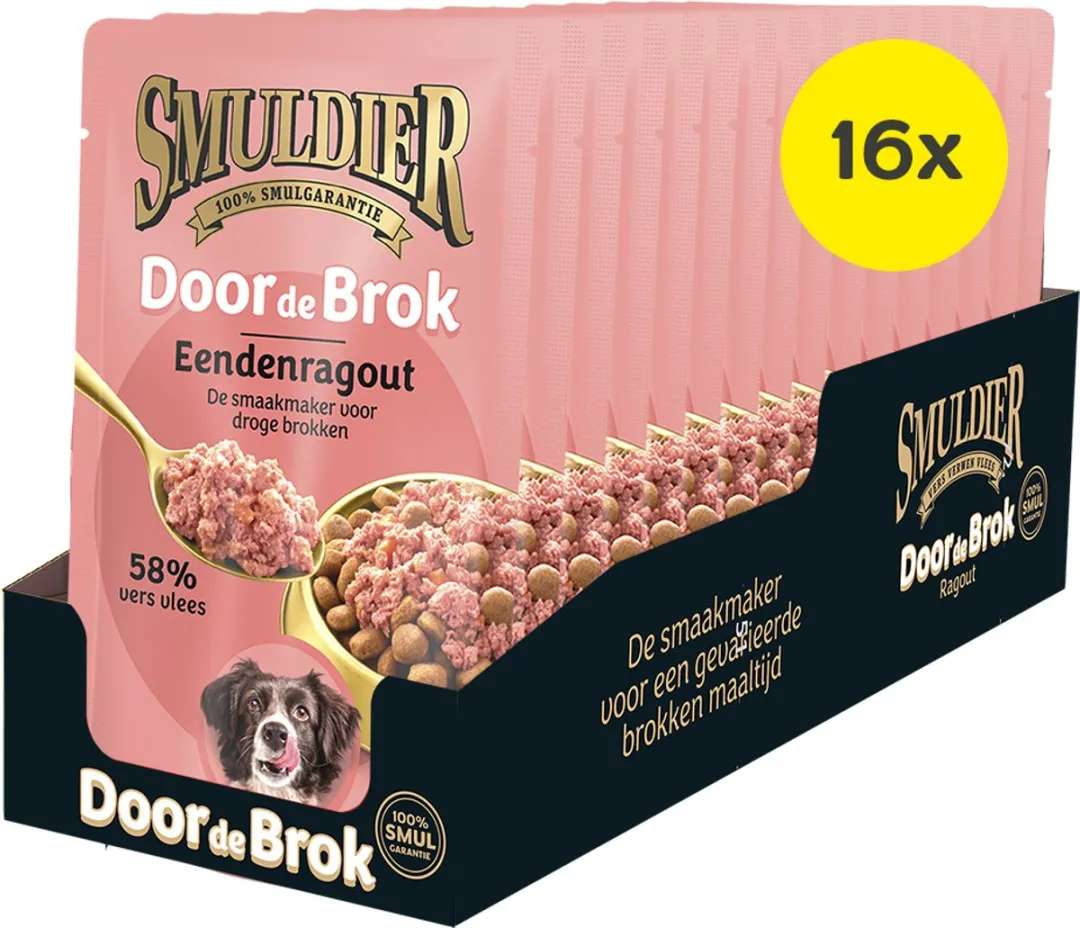 Smuldier Door de Brok Eendenragout - 16 Stuks