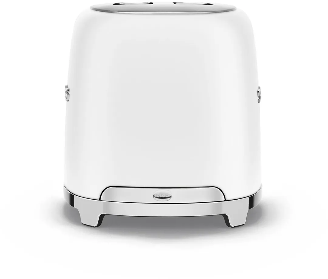 Smeg TSF01WHMEU Broodrooster 2x2 - 950W - Mat Wit