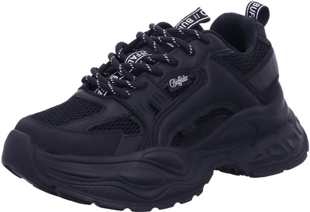 Buffalo Yuno Dames Sneakers - Zwart - 37 - afbeelding 2 van 6