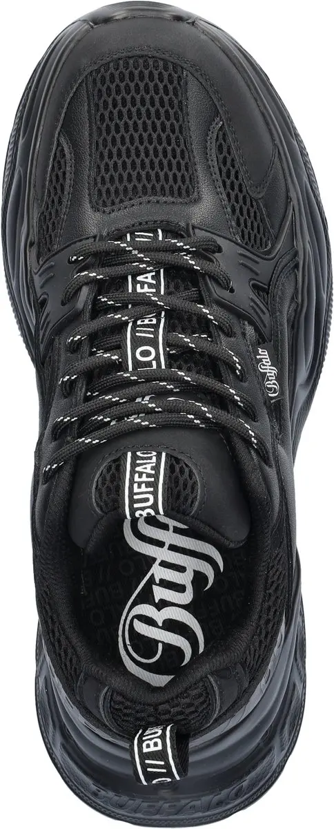 Buffalo Yuno Dames Sneakers - Zwart - 37 - afbeelding 4 van 6