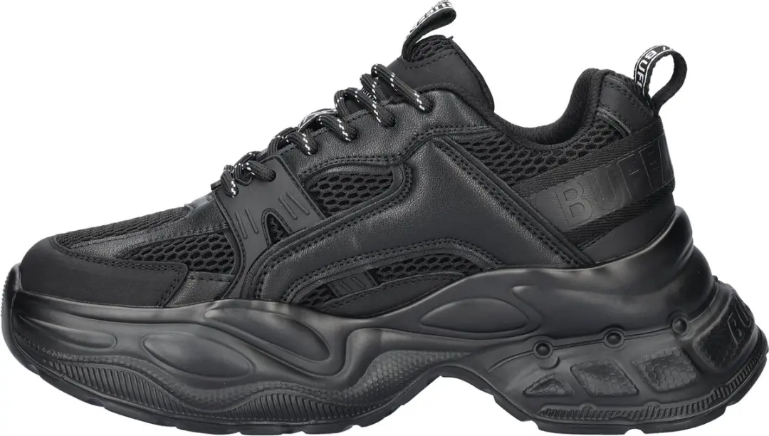 Buffalo Yuno Dames Sneakers - Zwart - 37 - afbeelding 5 van 6