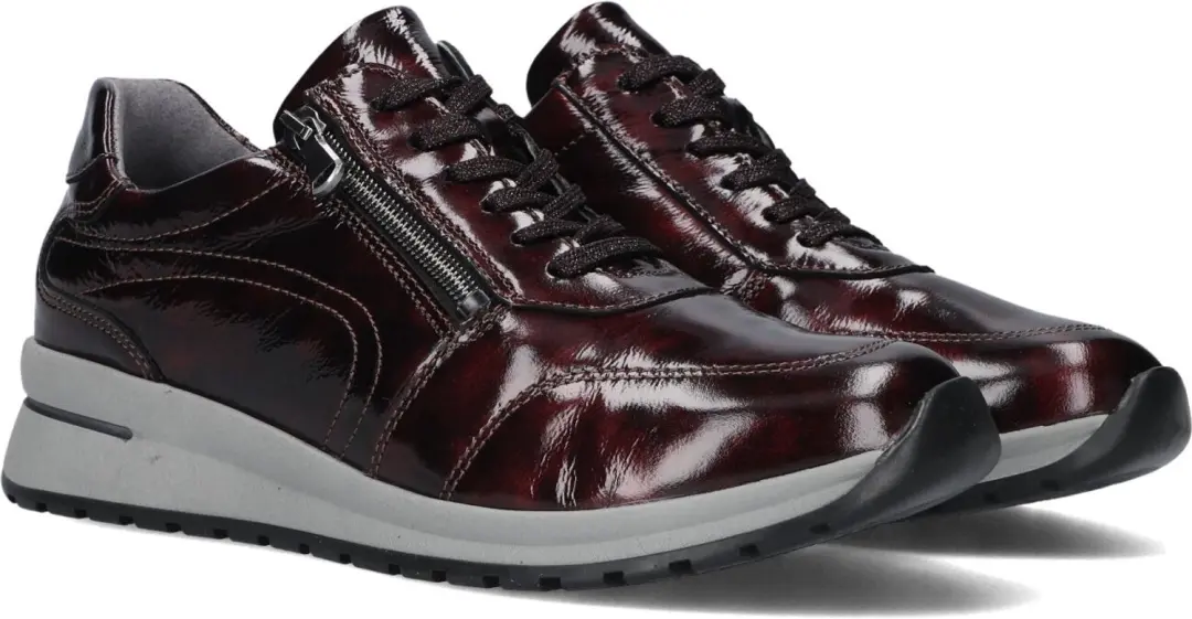 Waldläufer H-inessa Sneakers - Dames - Bordeaux - afbeelding 2 van 4