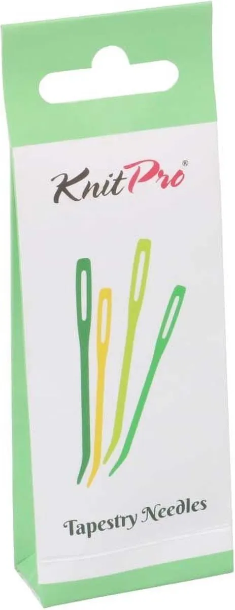 KnitPro Maasnaalden - Groen/Geel - 4 Stuks