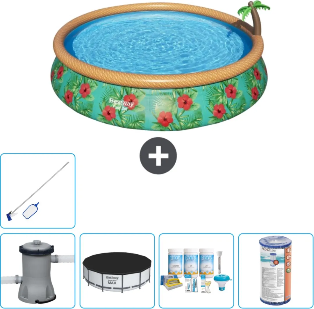 Bestway Fast Set Rond Zwembad 457x84cm