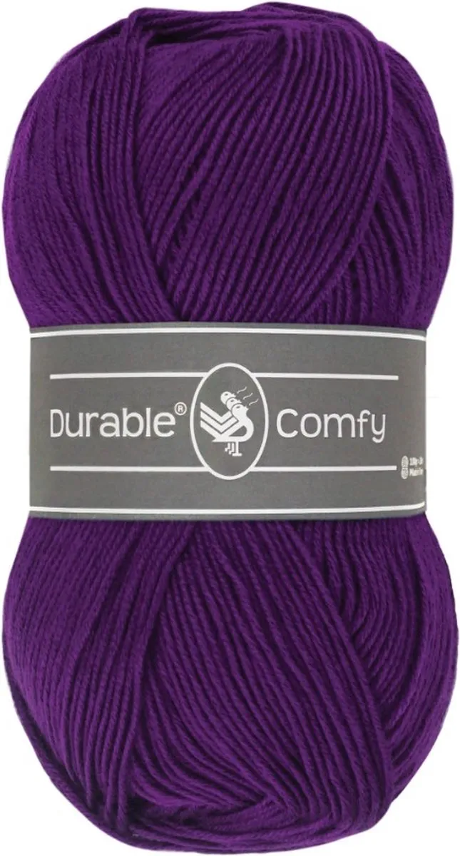 Durable Comfy 251 Acrylgaren - Aubergine
