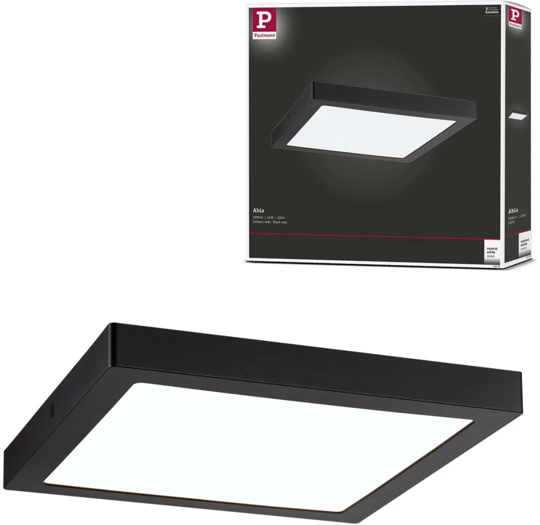 Paulmann LED-paneel Abia 22W 2000lm 4000K