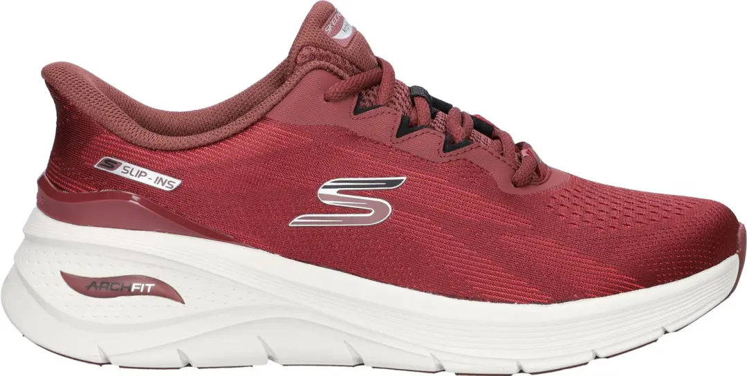 Skechers Hands Free Slip-Ins Arch Fit Fiddow heren instapschoen - Bordo - Maat 42
