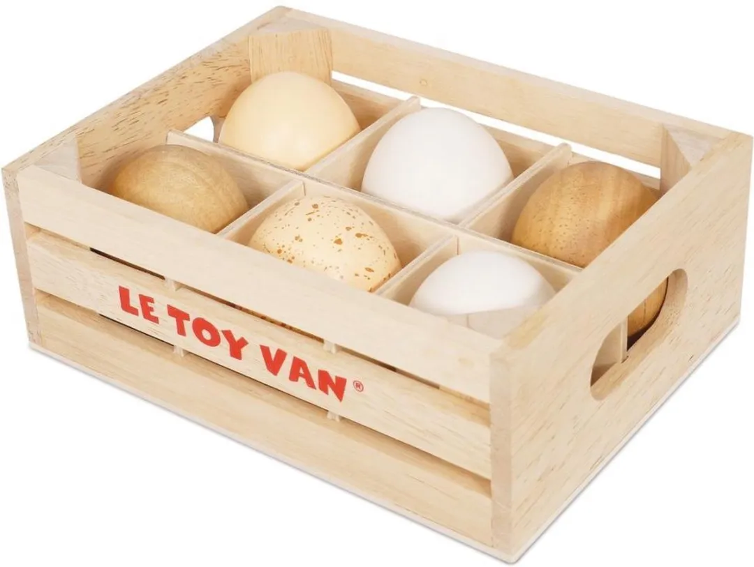 Le Toy Van Krat Eieren Honeybake - Multicolor