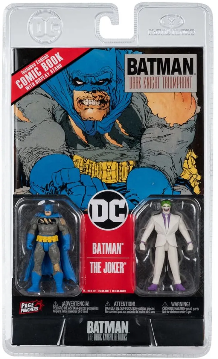 McFarlane Toys Batman & Joker Page Punchers 2-Pack - 8cm - Multi - afbeelding 6 van 6