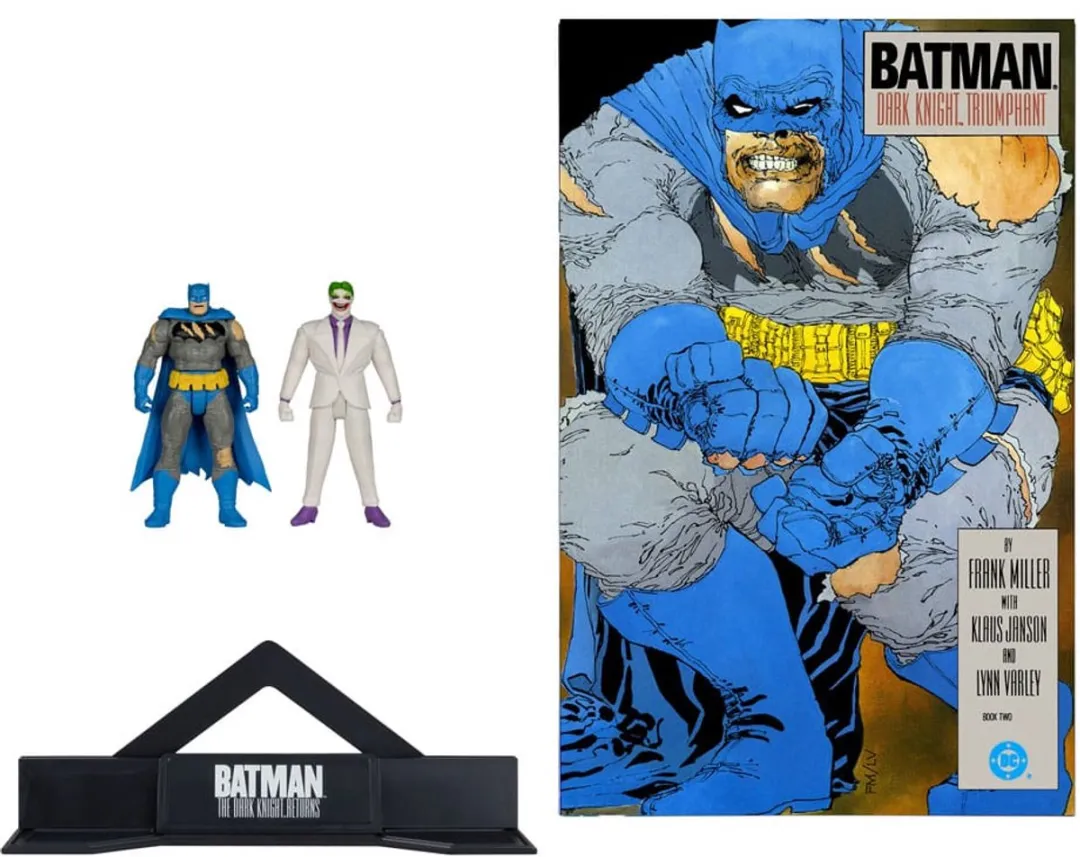 McFarlane Toys Batman & Joker Page Punchers 2-Pack - 8cm - Multi