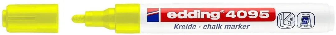 edding Krijtmarker 4095 Rond 2-3mm Geel