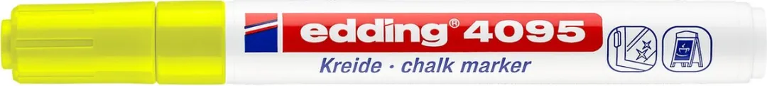 edding Krijtmarker 4095 Rond 2-3mm Geel