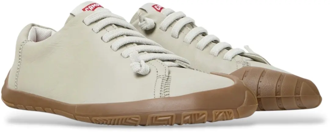 Camper Peu Path+ Schoenen - Beige Leer - afbeelding 2 van 6