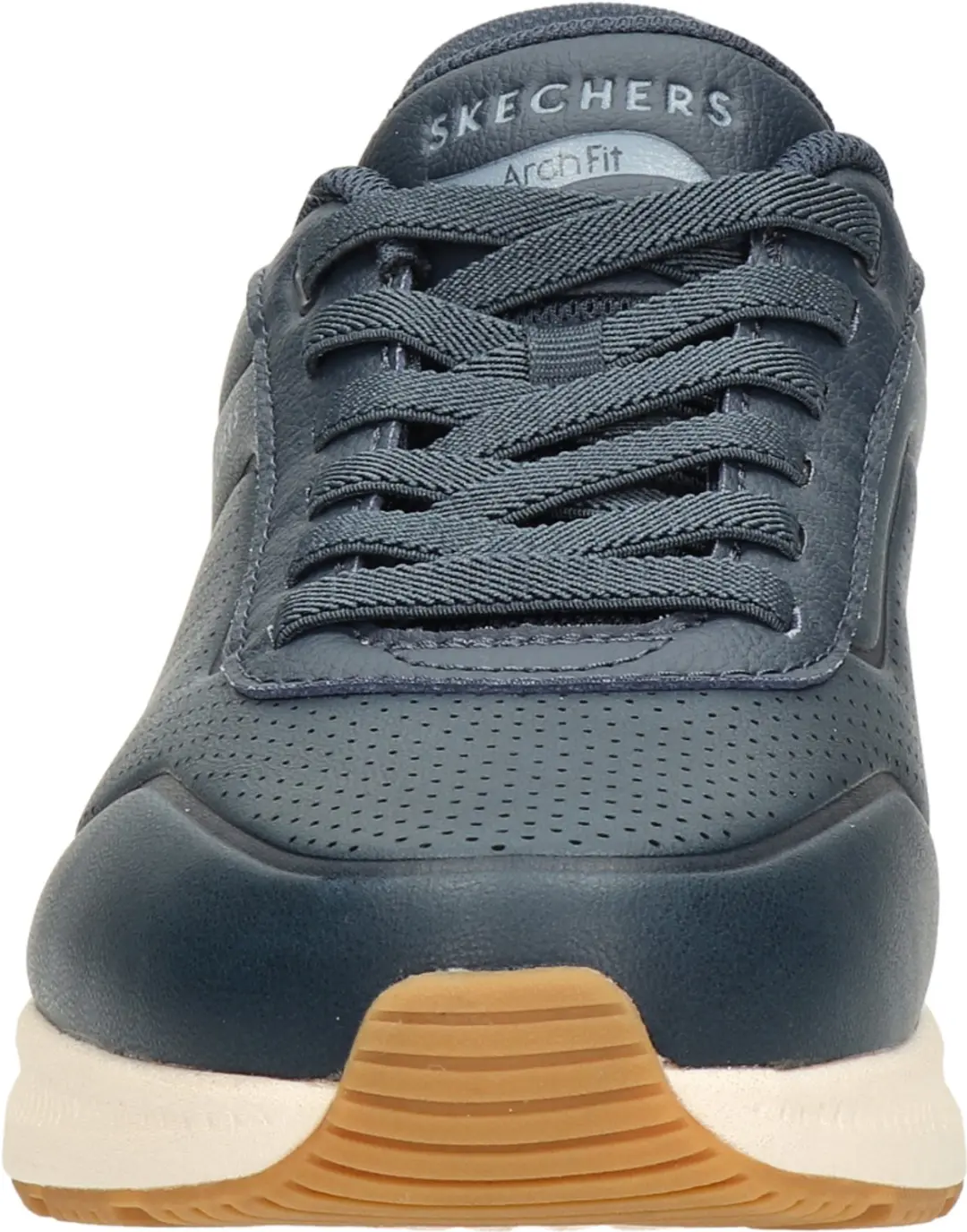 Skechers Hands Free Slip-Ins Arch Fit Uno Sneakers - Blauw - afbeelding 6 van 6