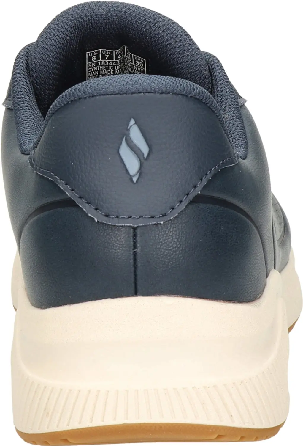 Skechers Hands Free Slip-Ins Arch Fit Uno Sneakers - Blauw - afbeelding 2 van 6
