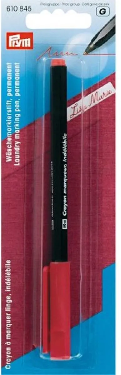 Prym Wasmarkeerpen Rood