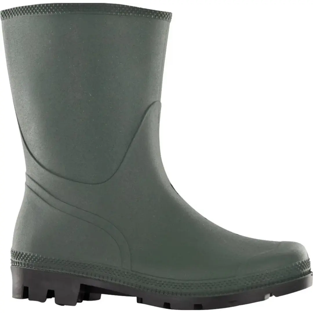 Brière halfhoge laars, groen, maat 44, PVC, waterdicht, antislipzool