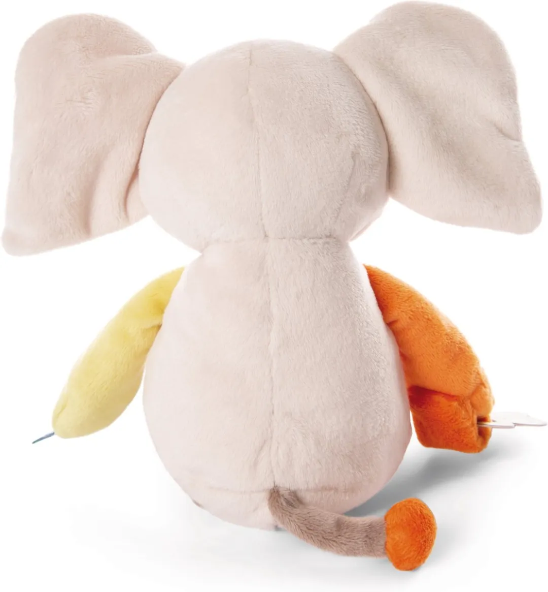 Nici Knuffel Dundi Olifant Pluche - Beige/Multicolor