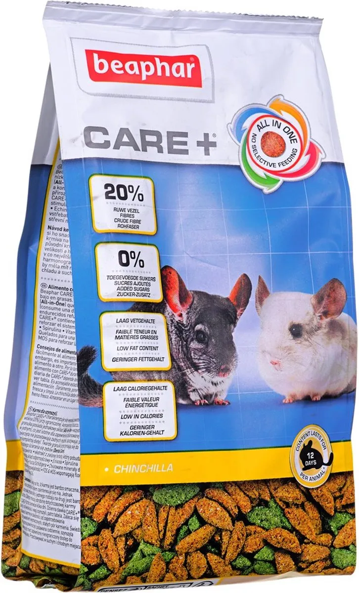 Beaphar Care+ Chinchillavoer 250g