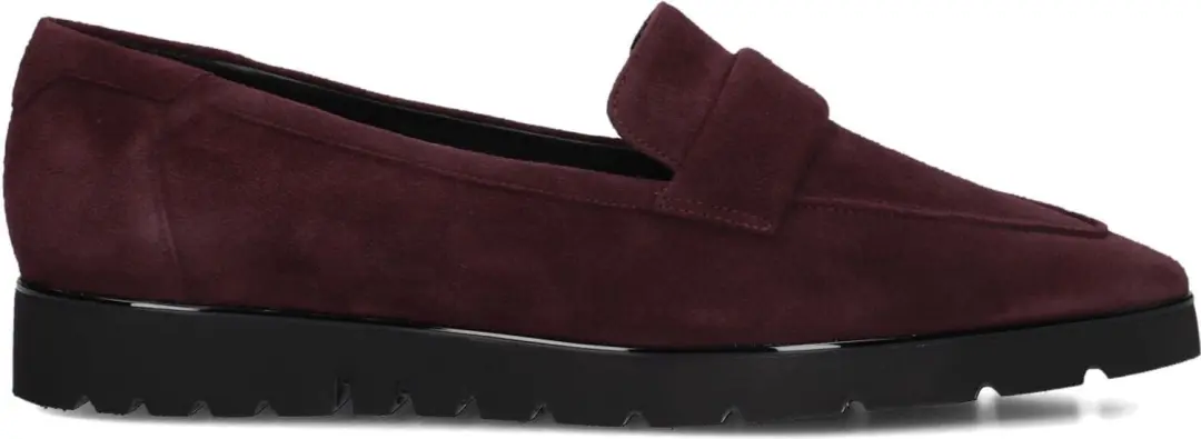 Peter Kaiser 72108 Suède Loafers Instappers - Dames - Bordeaux