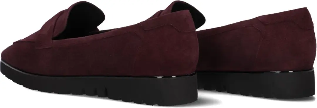 Peter Kaiser 72108 Suède Loafers Instappers - Dames - Bordeaux - afbeelding 3 van 6