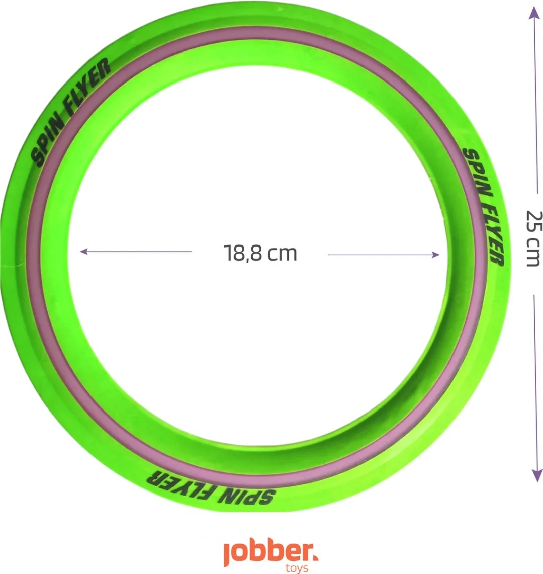 Jobber Strandspeelgoed Vangspel Klittenband Frisbee TSN