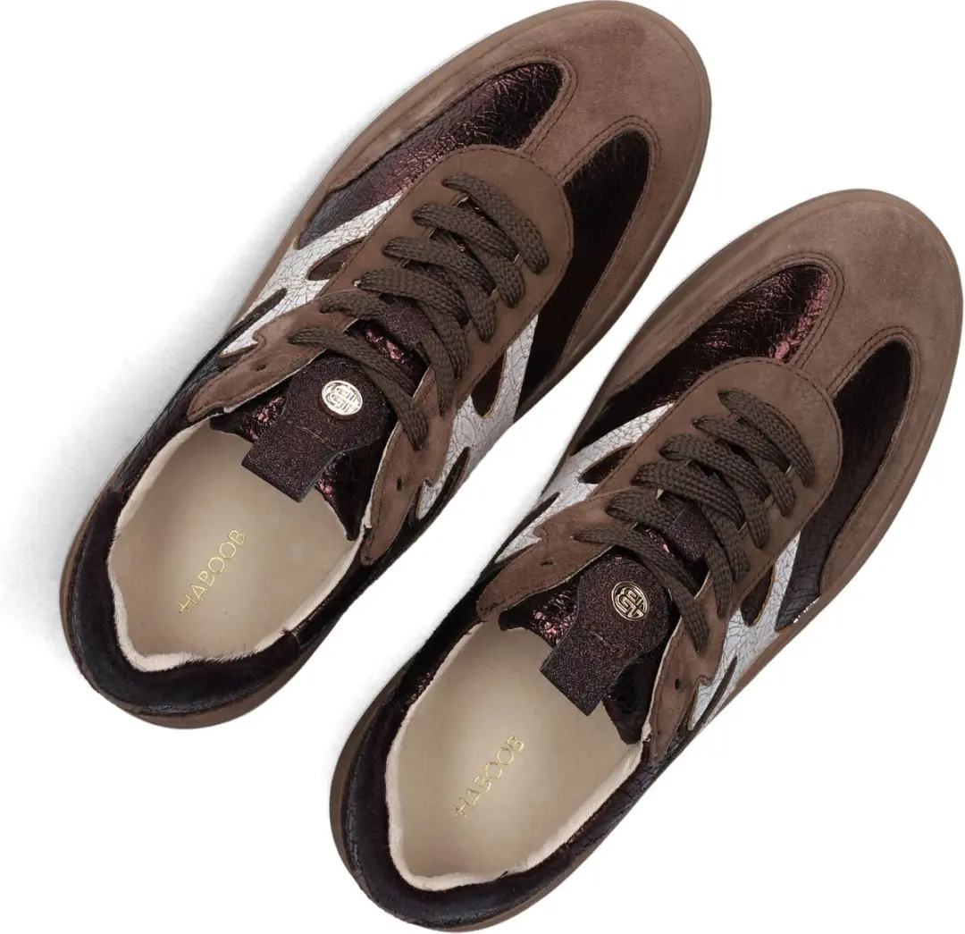 Haboob Aurelie Sneakers - Dames - Bruin - Maat 39 - afbeelding 4 van 6
