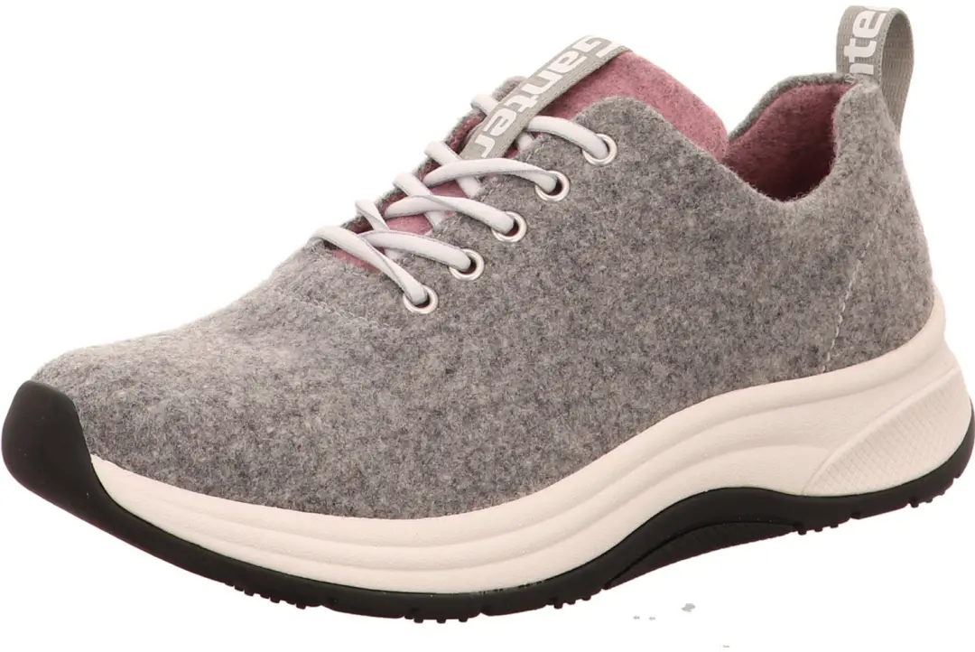 Ganter 120180063470 grau dames sneakers grijs maat 38.5