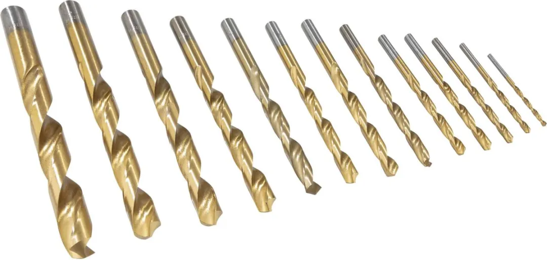 Westfalia HSS Draaiboorset - 13 Stuks - Titanium Gecoat