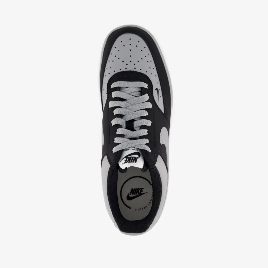 Nike Court Vision Low Heren Sneakers - Zwart - afbeelding 2 van 6