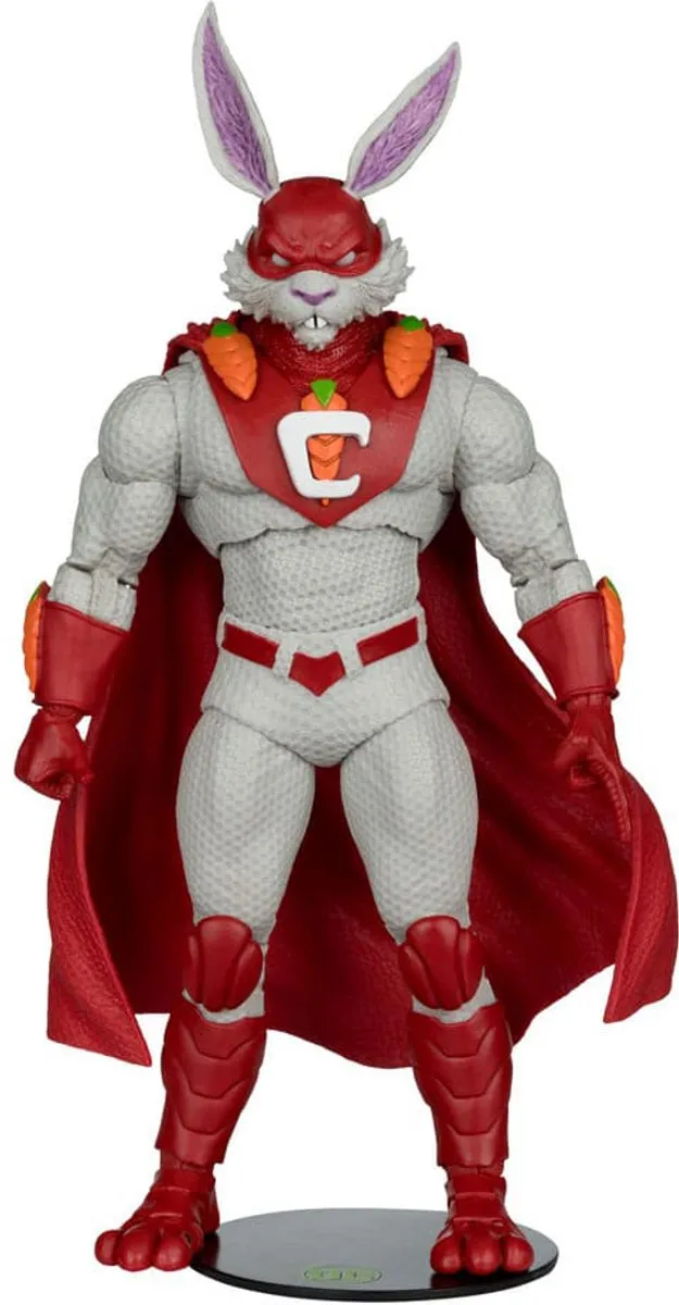 McFarlane Toys DC Multiverse Captain Carrot Glow In The Dark Action Figure 18cm