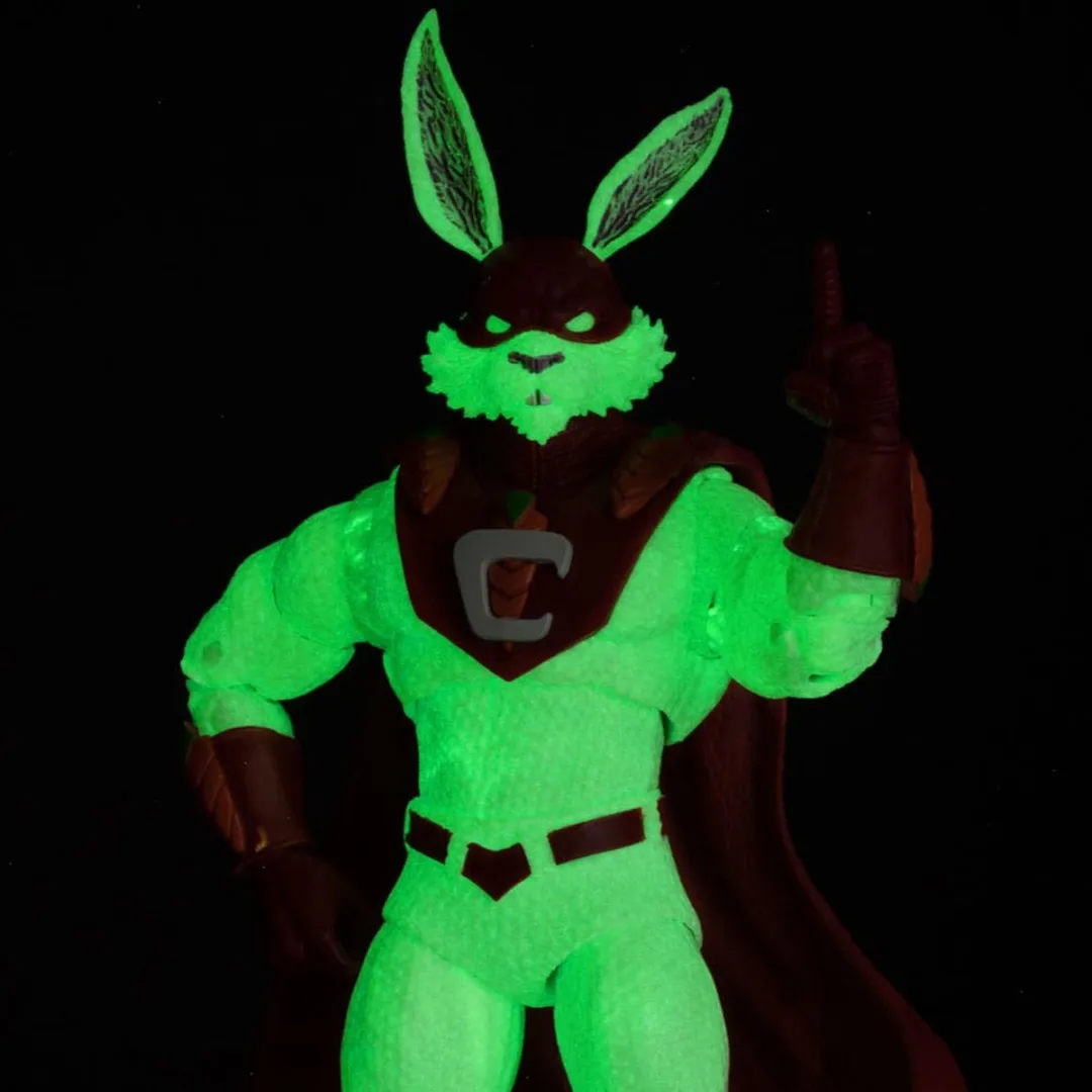 McFarlane Toys DC Multiverse Captain Carrot Glow In The Dark Action Figure 18cm - MCF17599