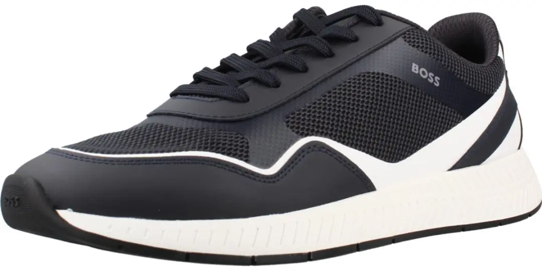 BOSS Titanium Runn Schoenen - Blauw - 44 - afbeelding 3 van 6