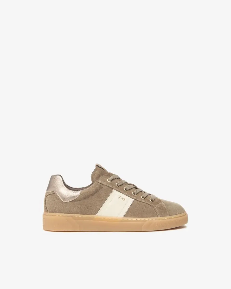 Sneakers Nerogiardini Arold Fluweel Melk 1039 Etoile Leo Tr Malaga 1074