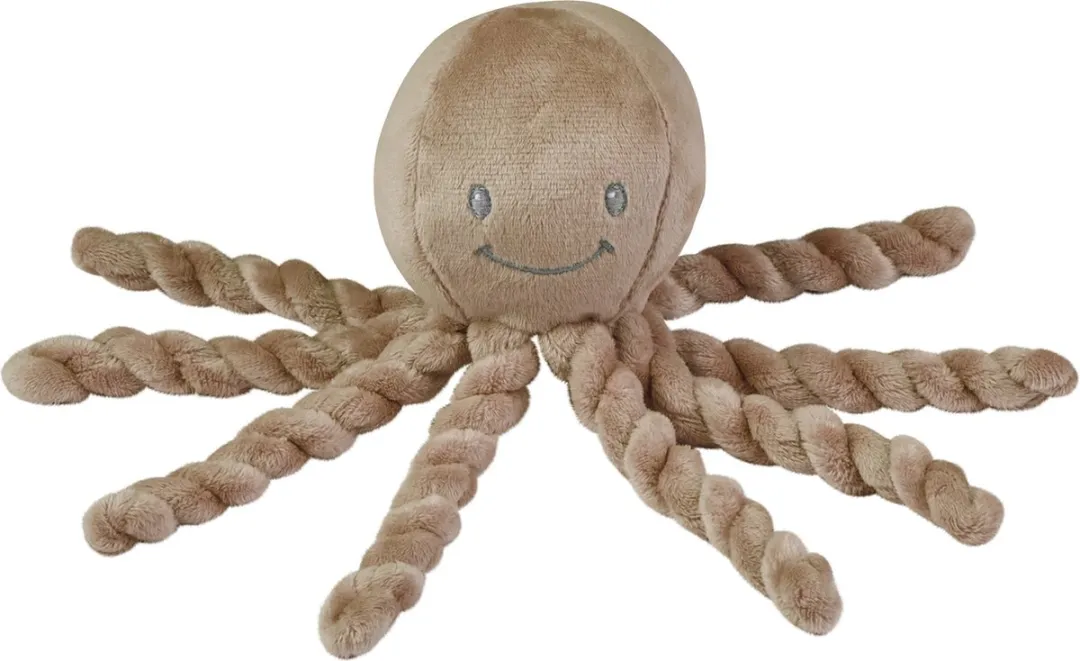 Nattou Lapidou Knuffel Octopus 22cm