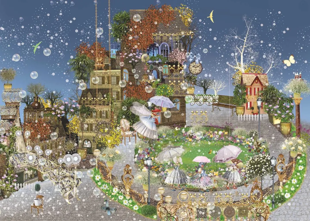 Heye Fairy Park Puzzel 1000 Stuks - Multicolor