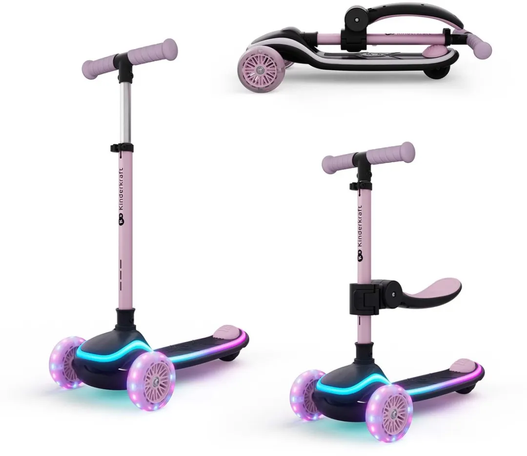 KinderKraft RAKET UP 2-in-1 Loopfiets/Driewieler
