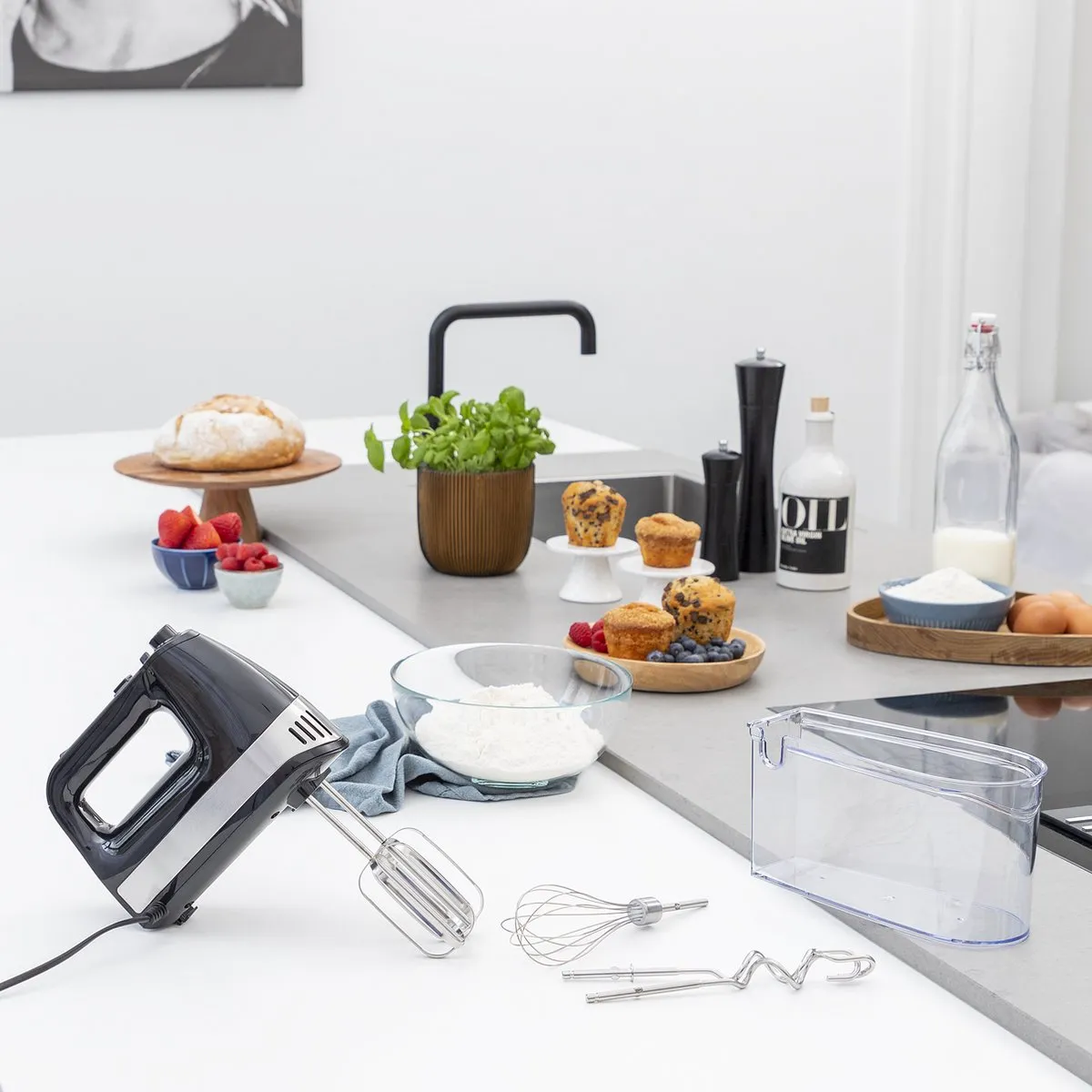 Princess 222206 Handmixer 500W - Zwart