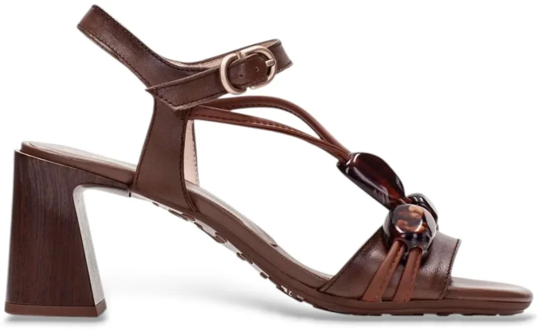 Hispanitas Bruine orchidee sandalen