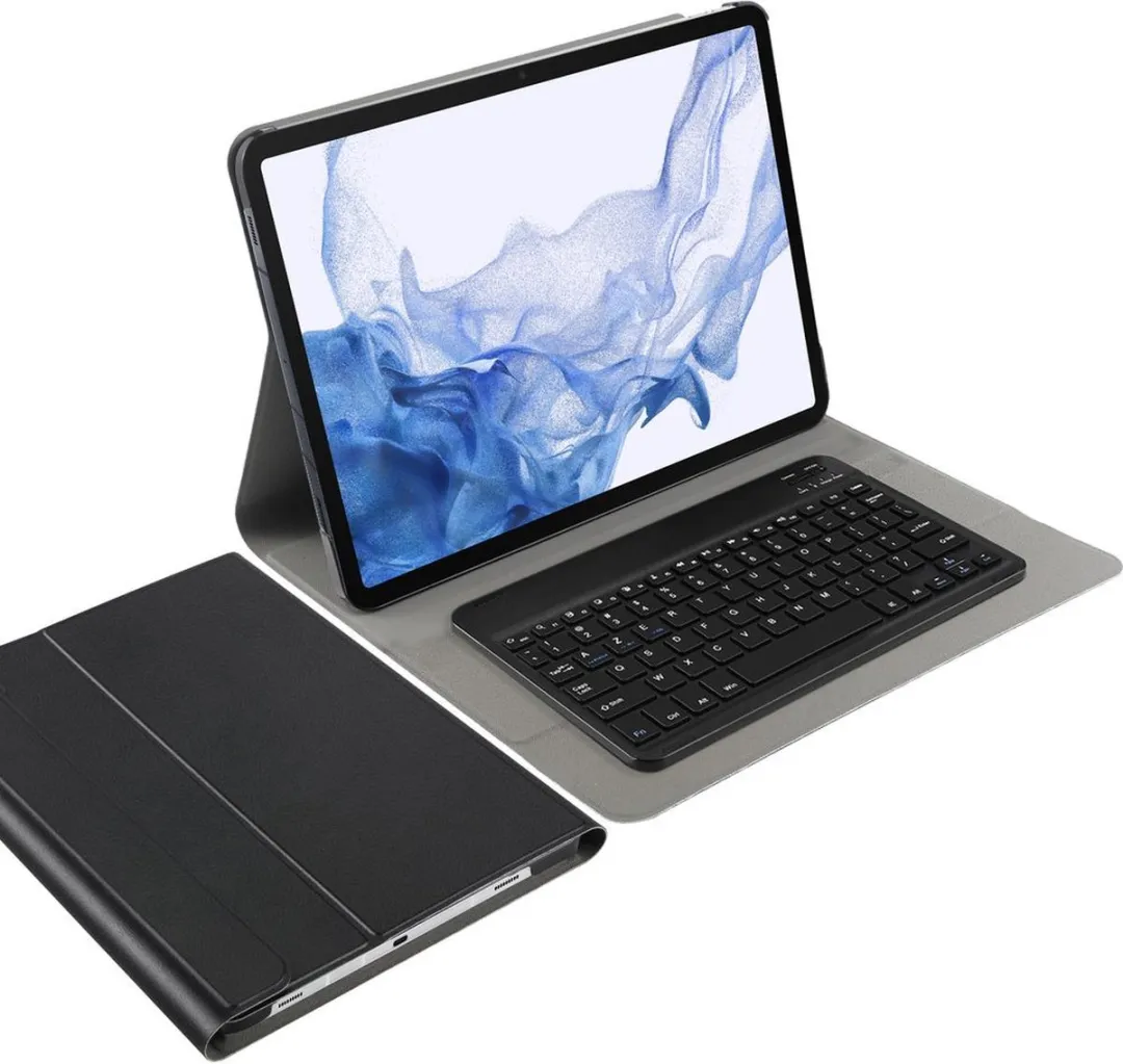 Just in Case Samsung Galaxy Tab S8+ Toetsenbordhoes - 4253203 - Zwart
