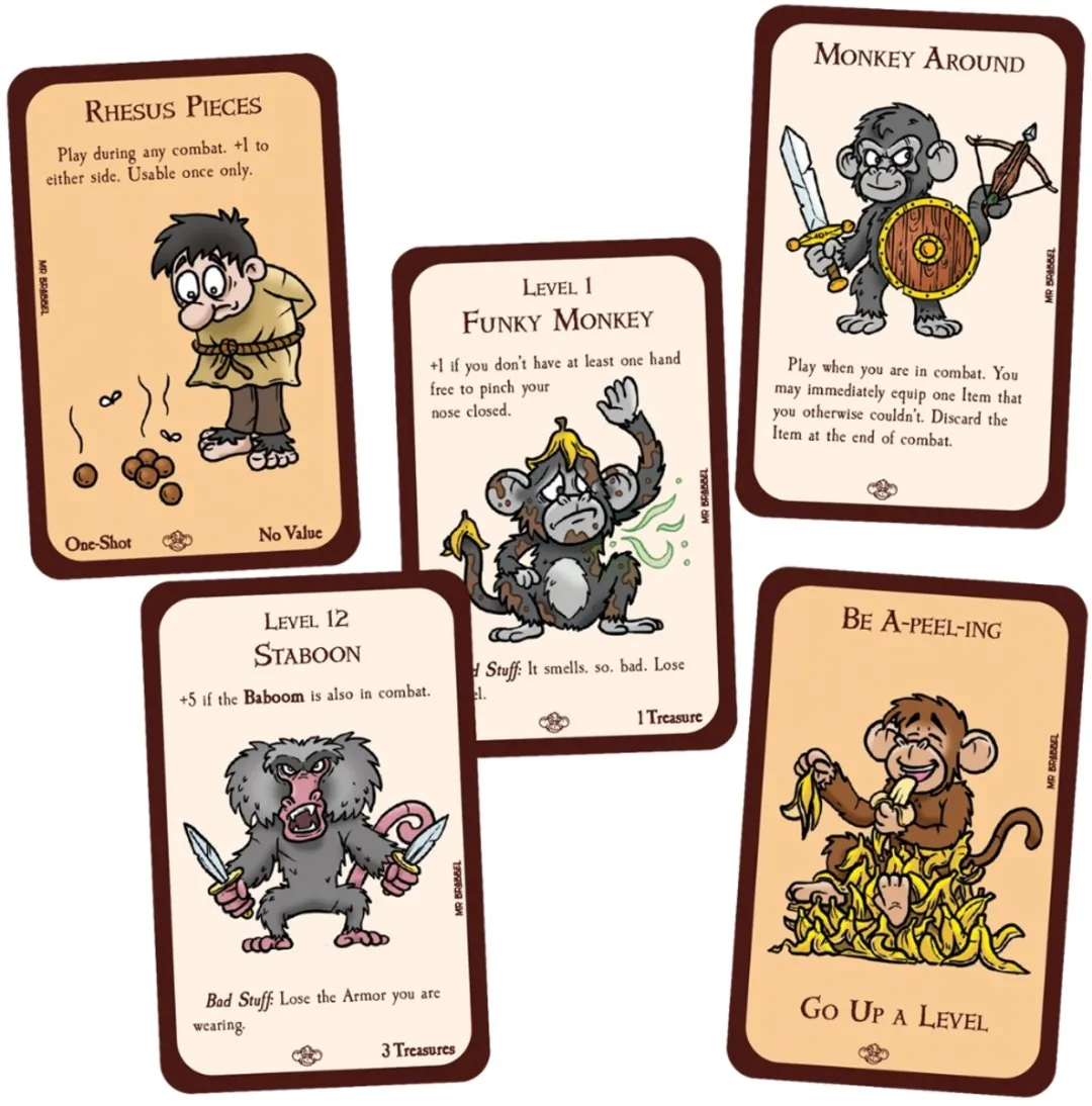 Steve Jackson Games Munchkin Not My Monkeys Uitbreiding
