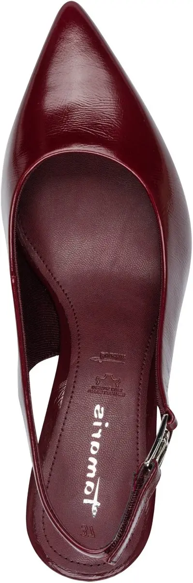 Tamaris Dames Slingbacks - Bordeaux - afbeelding 4 van 6