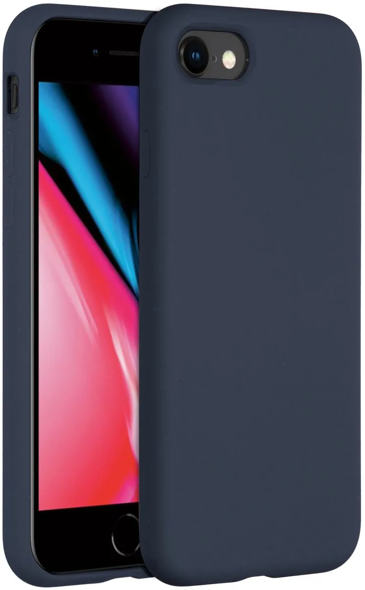 Accezz Hoesje iPhone SE/8/7 - Donkerblauw