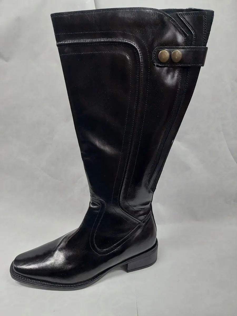 HELIOFORM 63887-10 / lange laarzen / zwart / maat 39.5 (6)
